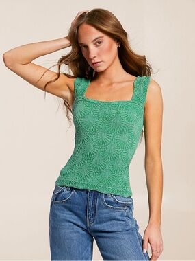 FP Love Letter Cropped Cami Tank Top